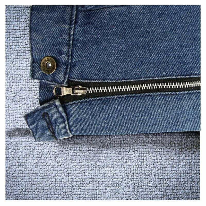 áo Jean dây kéo
