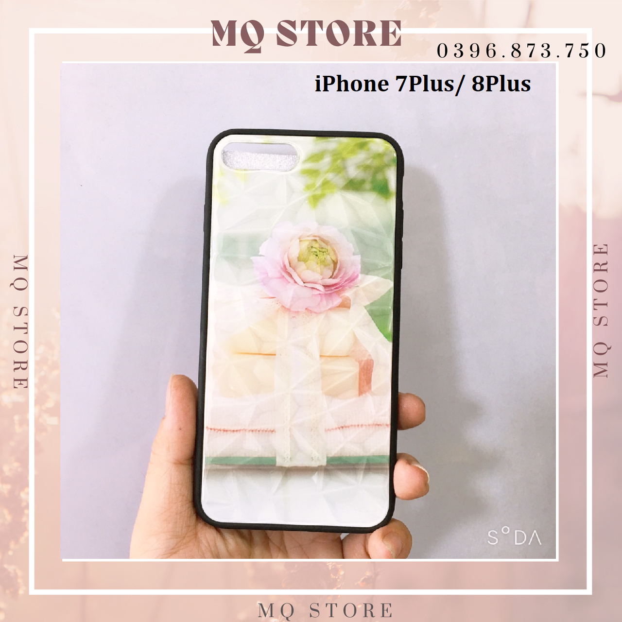 Ốp lưng hình 3D viền dẻo dành cho iPhone 7Plus/8Plus
