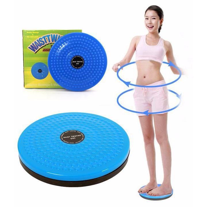 Đĩa Xoay Eo, Dụng Cụ Tập Eo Waist Twisting Disc Tại Nhà Giảm Mỡ Bụng, Thon Eo Hiểu Quả