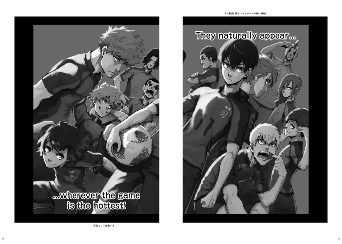 Sách ngoại văn: バイリンガル版デラックス ブルーロック Blue Lock 1 (Kodansha Bilingual Comics)