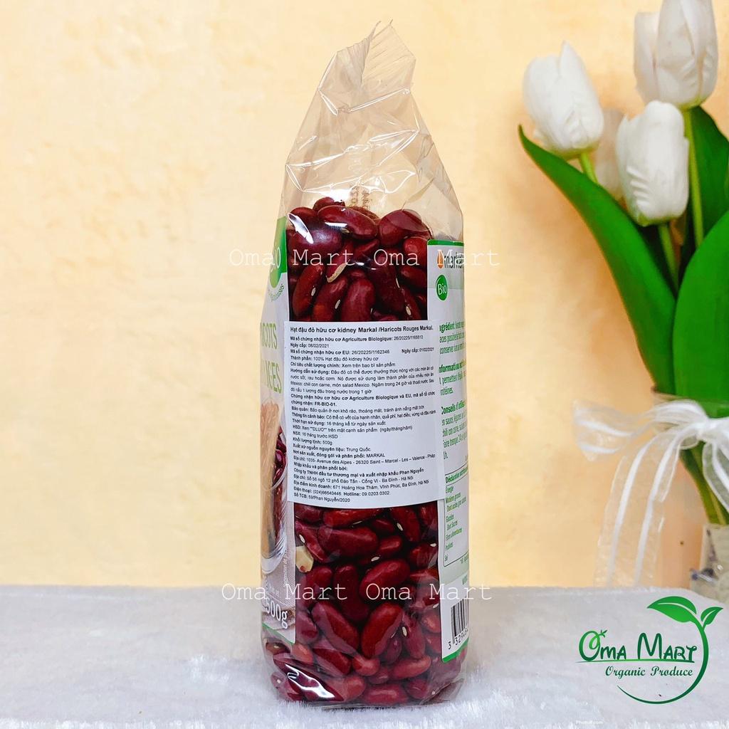 Đậu đỏ (Đậu Thận) hữu cơ Kidney Markal 500g