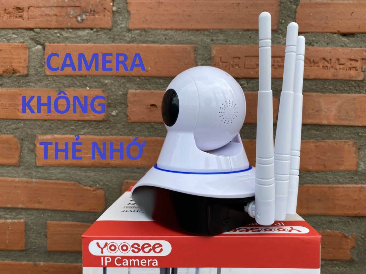 Camera Giám Sát IP Wifi Yoosee 3 Râu 3.0 Camera Full HD Báo Động Chống Trộm hàng chính hãng