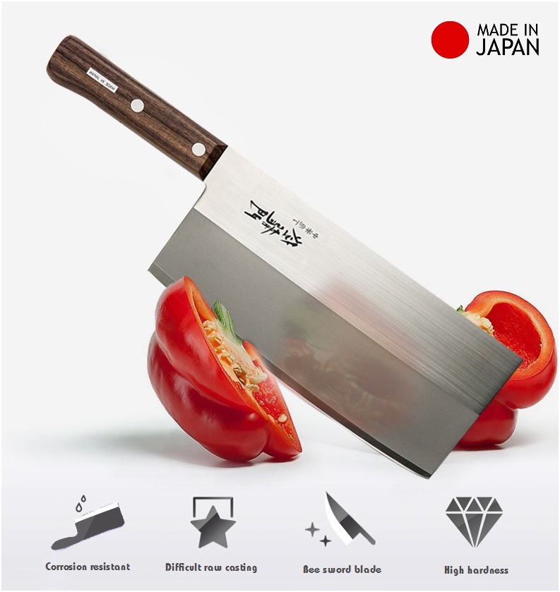 Dao thái bản rộng chính hãng Sumikama Cutlery Fujijiro hàng nội địa Nhật Bản (Made in Japan)