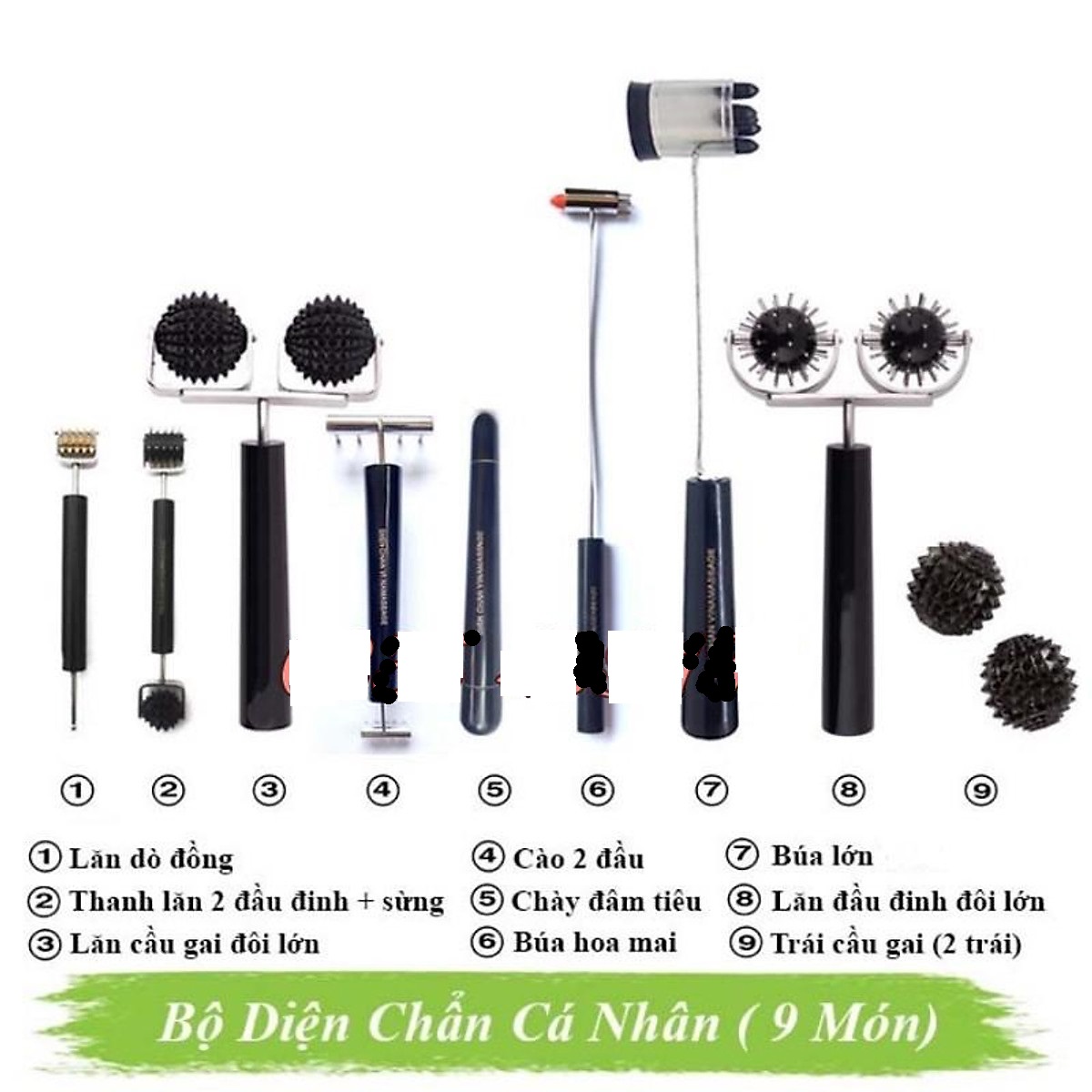 Bộ 9 món Diện Chẩn cá nhân