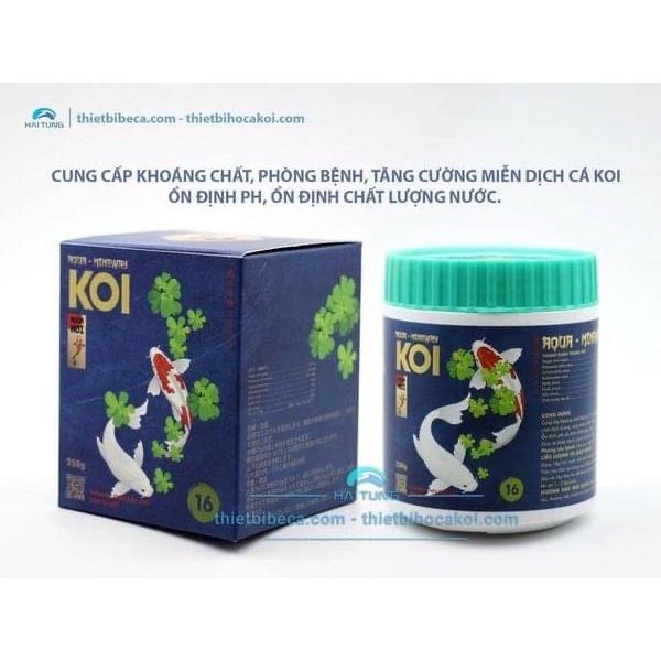 Chế phẩm Số 16 - Cung cấp khoáng chất ổn định PH,ổn định chất lượng nước, Phòng bệnh Cá Koi Aqua- MINERWAY- Aquakoi