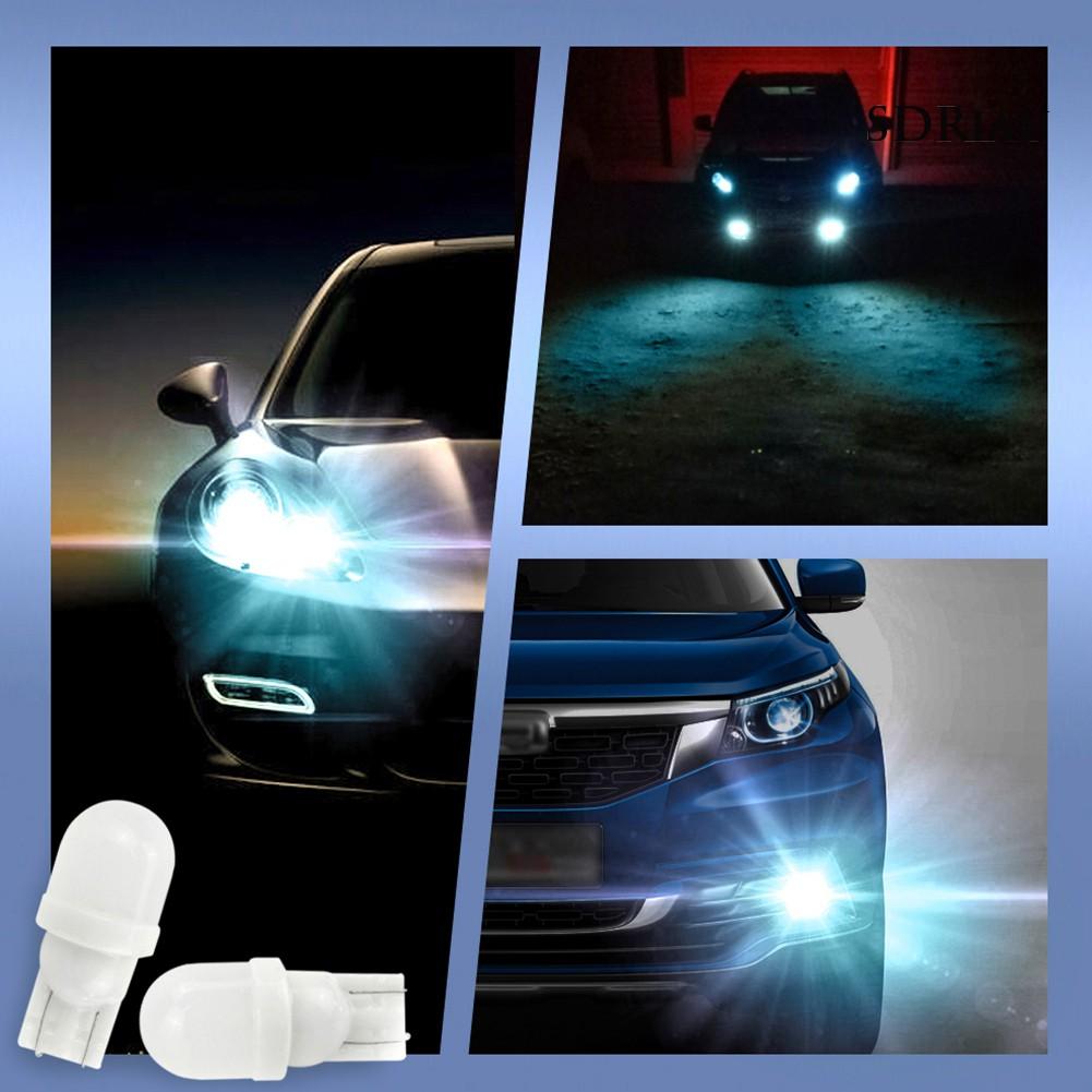 10 Bóng Đèn Led T10-2Smd Siêu Sáng Cho Xe Hơi