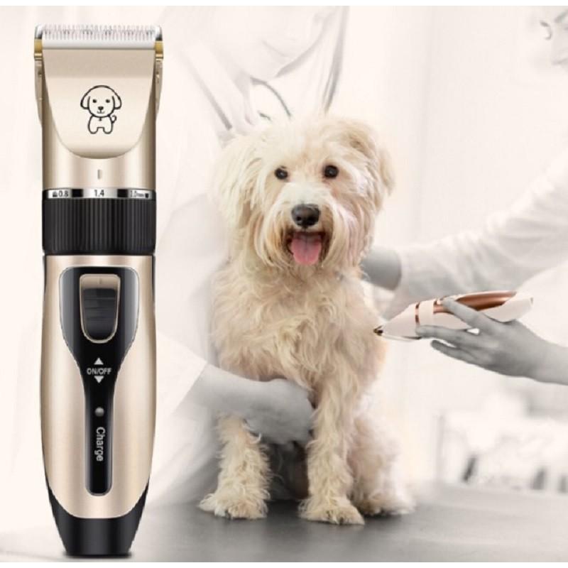 Tông đơ cắt lông chó mèo Grooming Full phụ kiện, tông đơ tỉa lông thú cưng nhập khẩu cao cấp