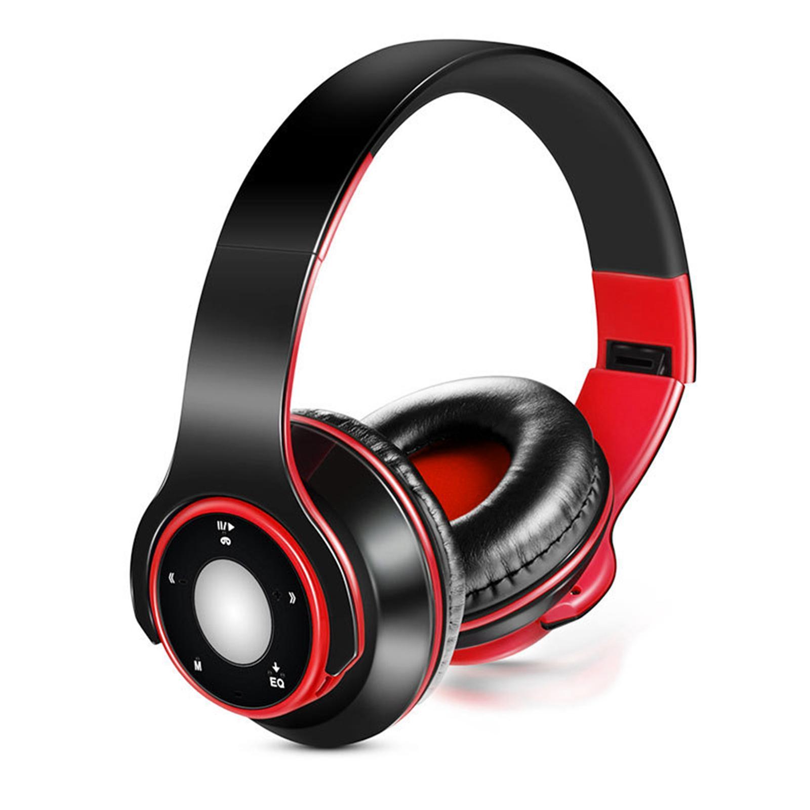 Bluetooth Headset Foldable Adjustable Over Ear Cosy Earpads for Teens