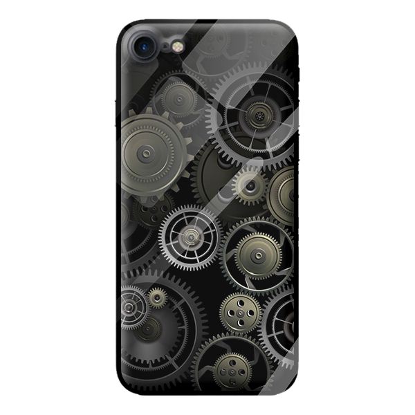 Ốp lưng kính cường lực cho iPhone 7 VÒNG TRÒN 7 - Hàng chính hãng