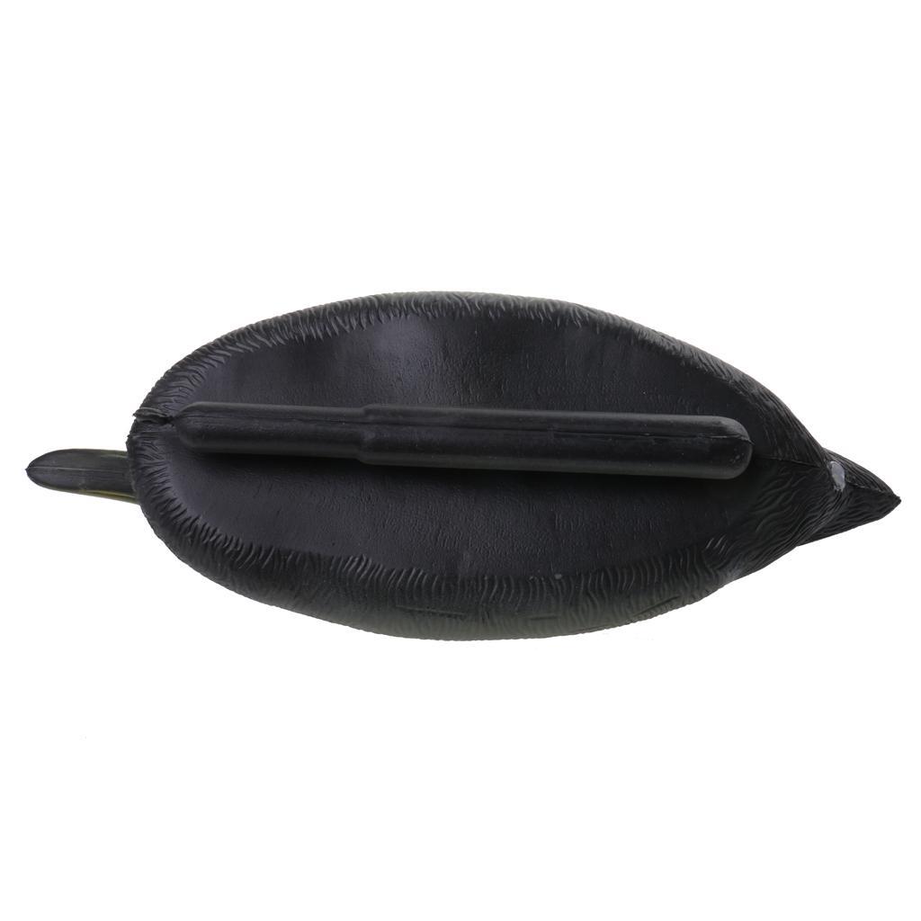 Fishing Hunting Male Decoy Duck Decoy Drake w/ Floating Keel - Green