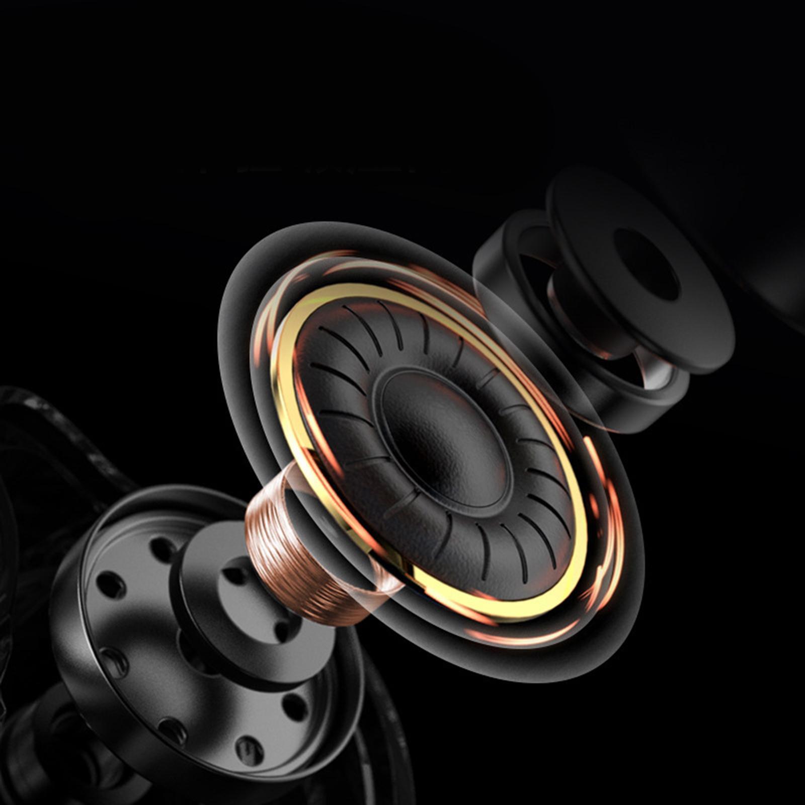 Single Ear Headphones Ear Hooks Right Ear Earbuds for Running Office Cycling