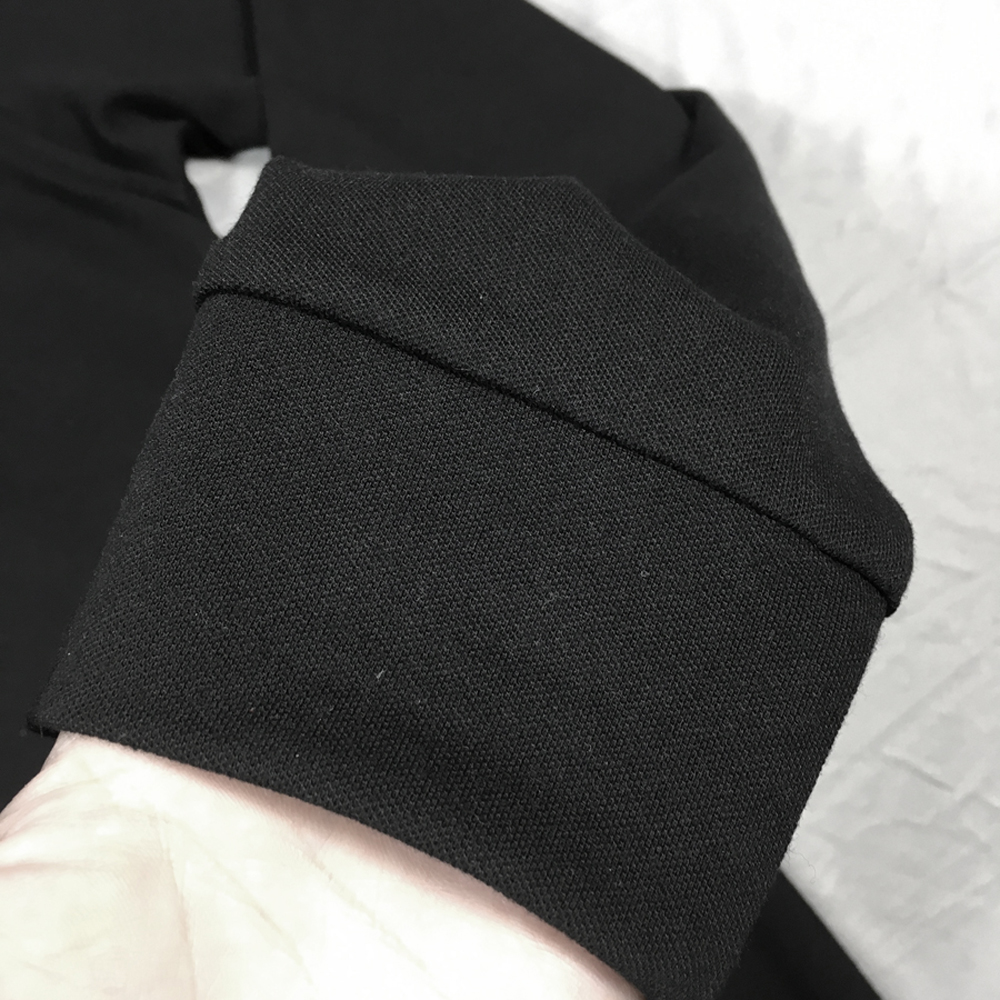 Áo thun POLO THÊU form ôm tay dài, 4 màu, 3 size, tay dài, logo THÊU, vải 100% cotton siêu mềm mại, co giãn