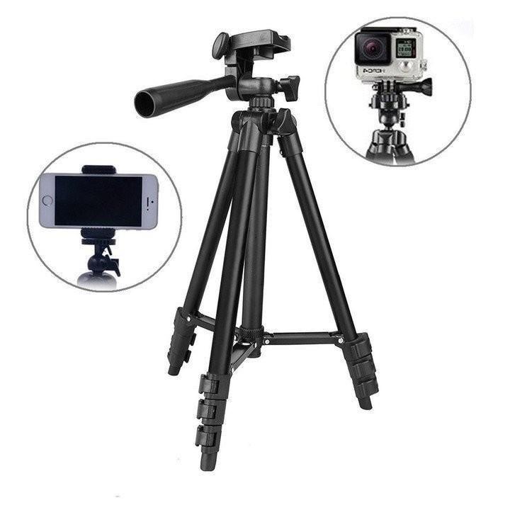 Tripod Giá Đỡ Điện Thoại 3 Chân Đa Năng làm gậy chụp hình - Tripod máy ảnh dùng để Quay Phim, livestream_B057