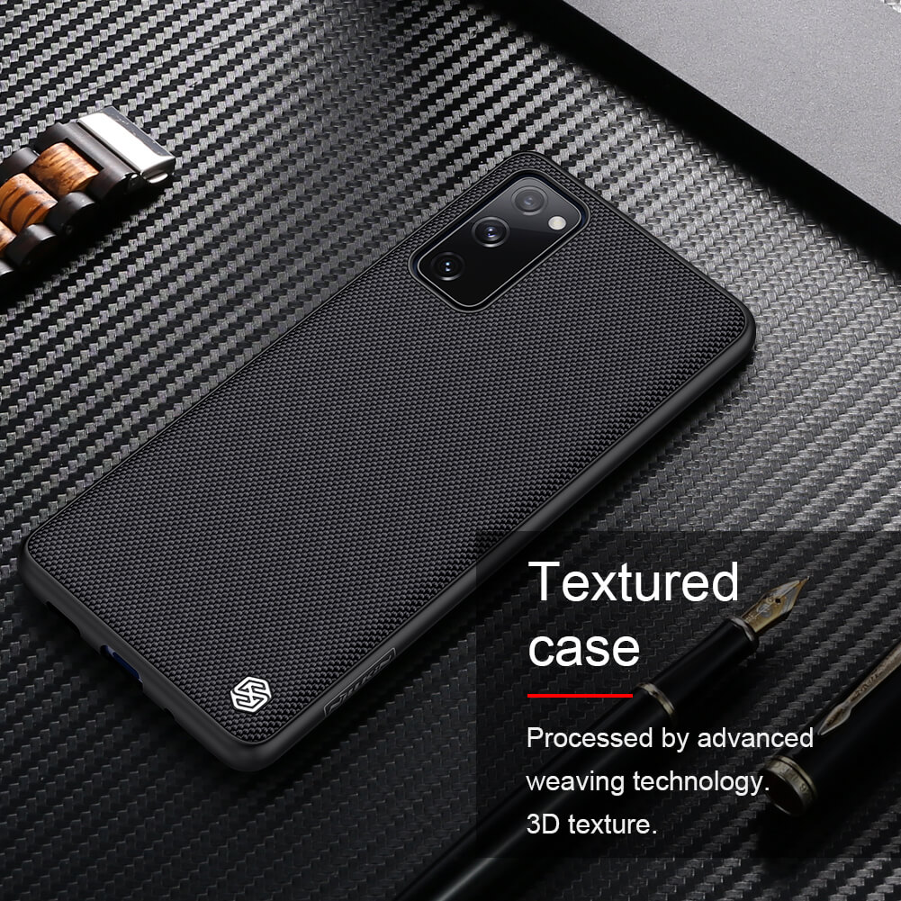 Ốp lưng cho Samsung Galaxy S20 FE  Nillkin Textured Case - Hàng nhập khẩu