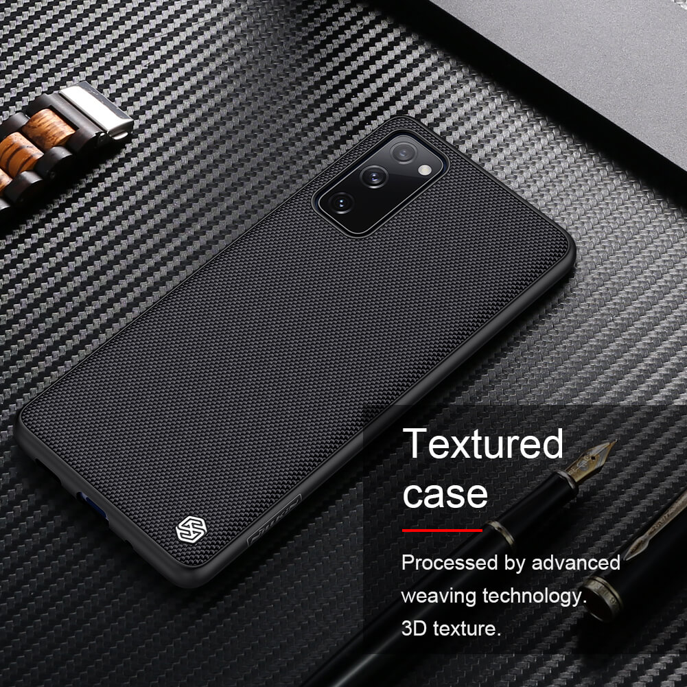 Ốp lưng cho Samsung Galaxy S20 FE Nillkin Textured Case - Hàng nhập khẩu