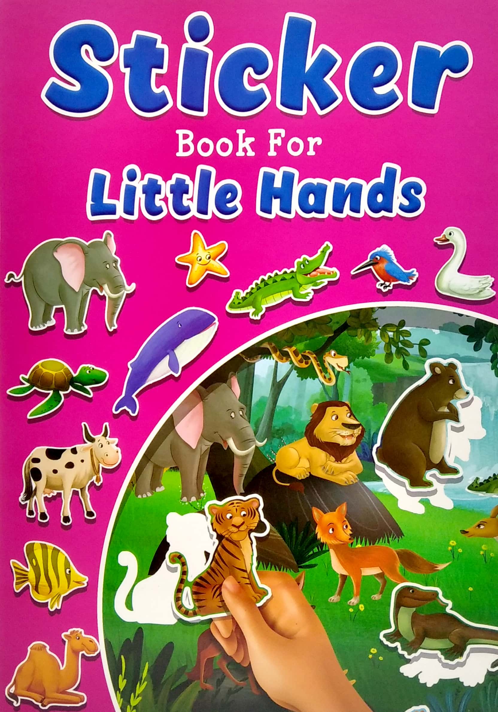 Little Hands Sticker Book 1 (Pink)