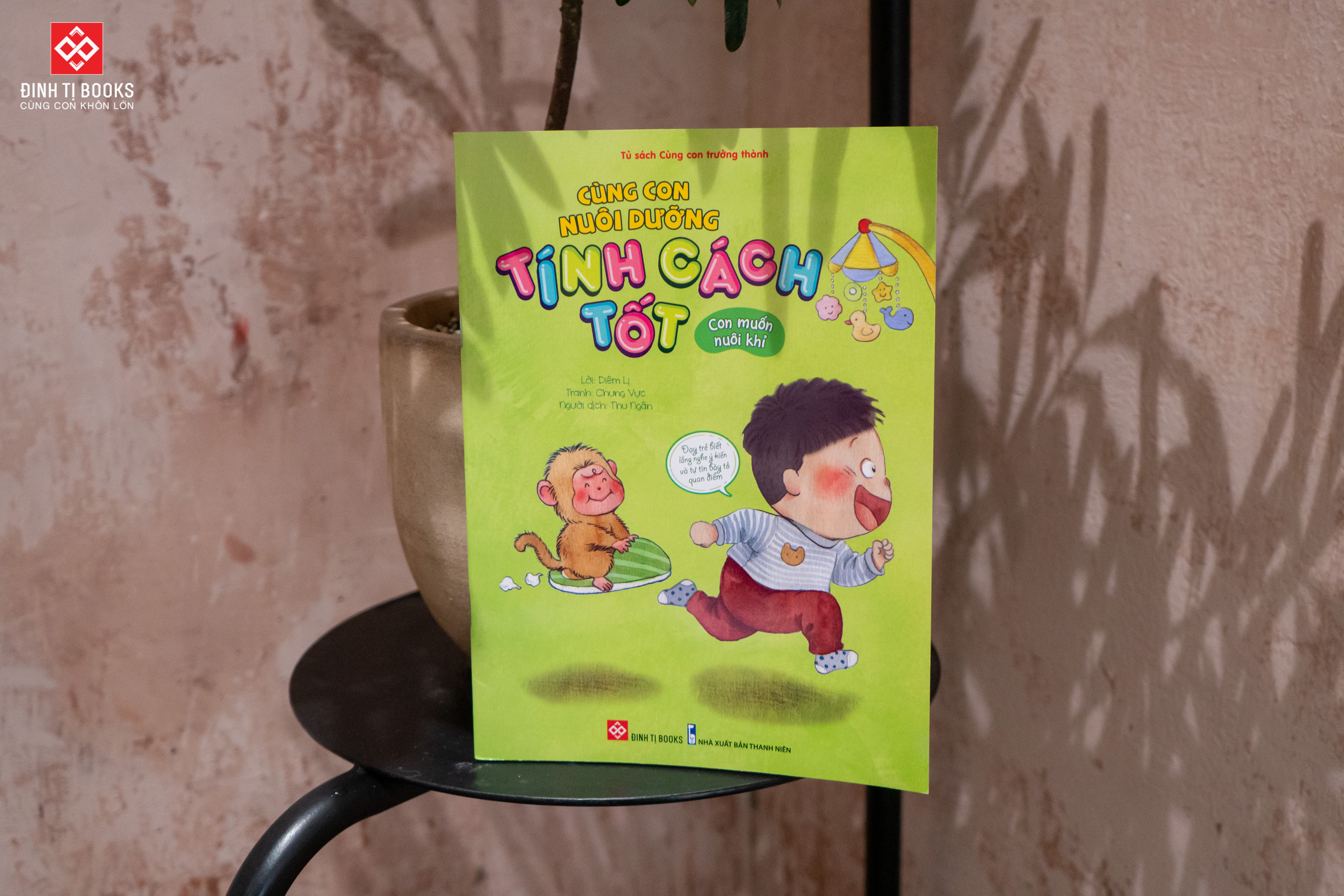 Sách - Combo (4T): Cùng con nuôi dưỡng tính cách tốt cho bé 3-9 tuổi - Đinh Tị Books