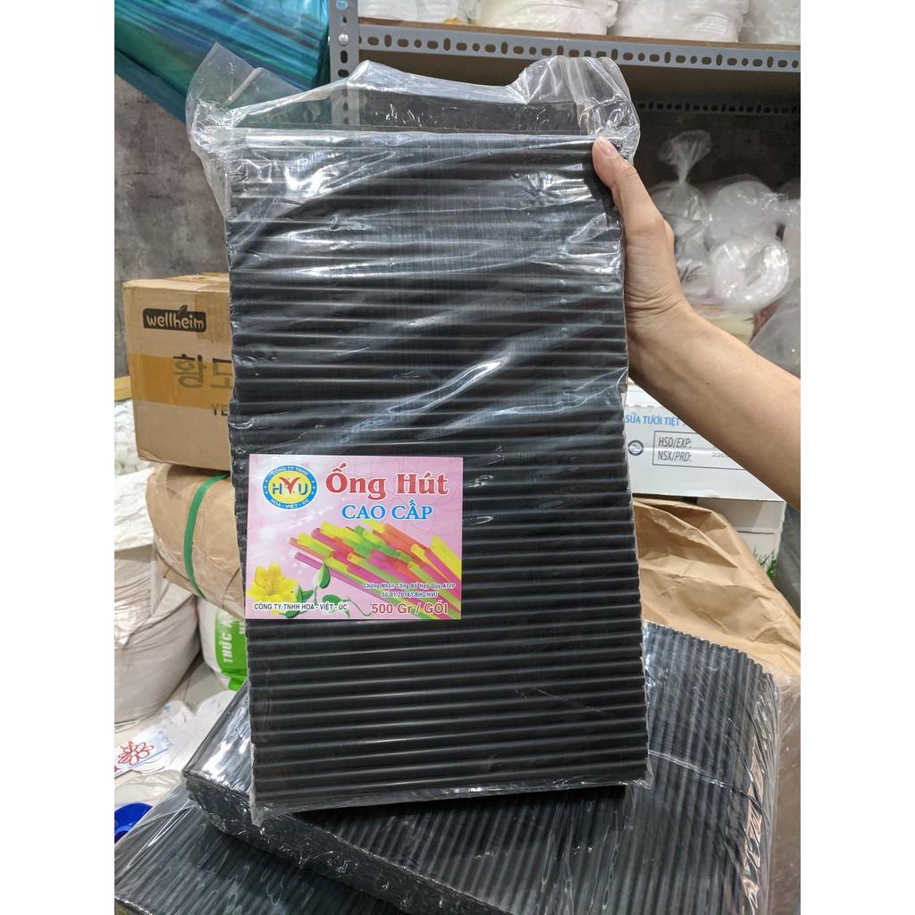 Ống hút đen phi 6 /1 gói 500g