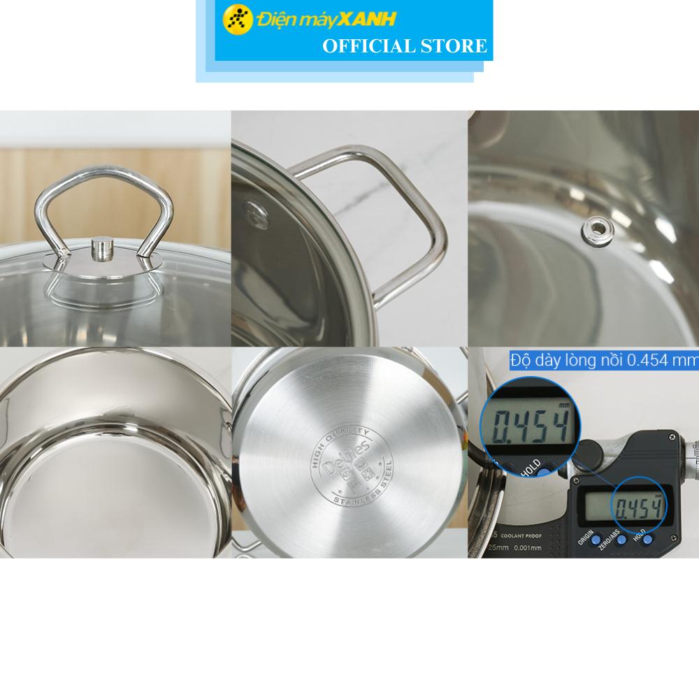Bộ nồi inox đáy từ Delites CW-B007-1