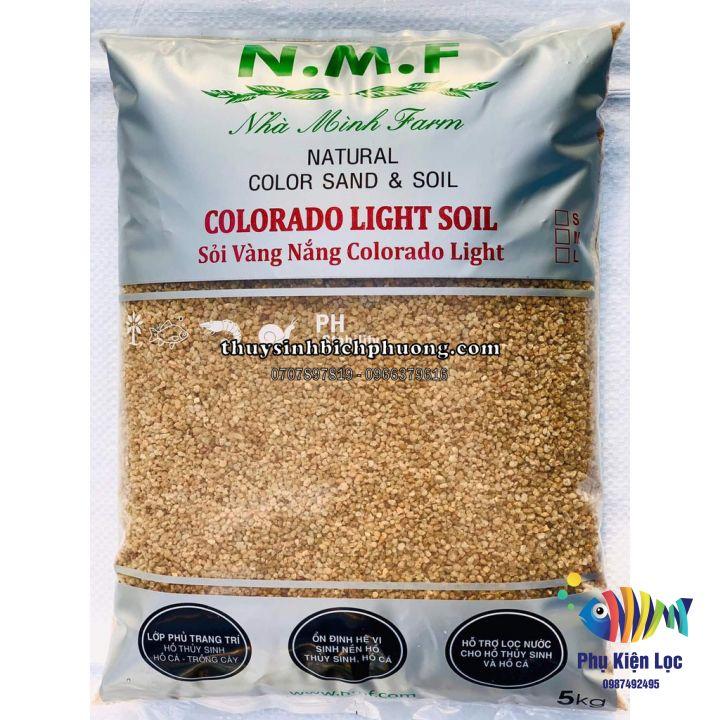 Sỏi Colorado Light Túi 1Kg- Trang Trí Bể Cá Làm Nền Thủy Sinh