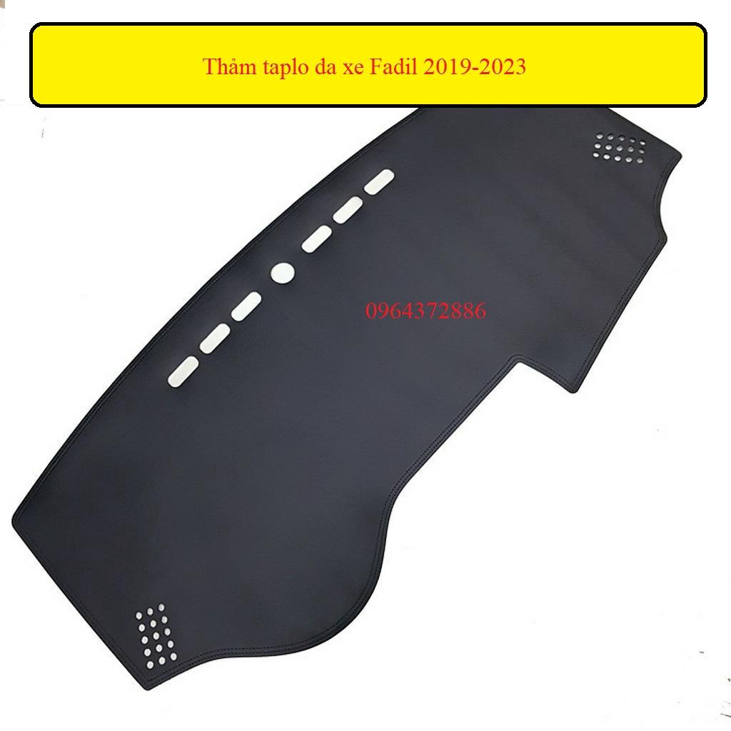 Thảm taplo da vân carbon cao cấp xe Vinfast Fadil 2019-2023