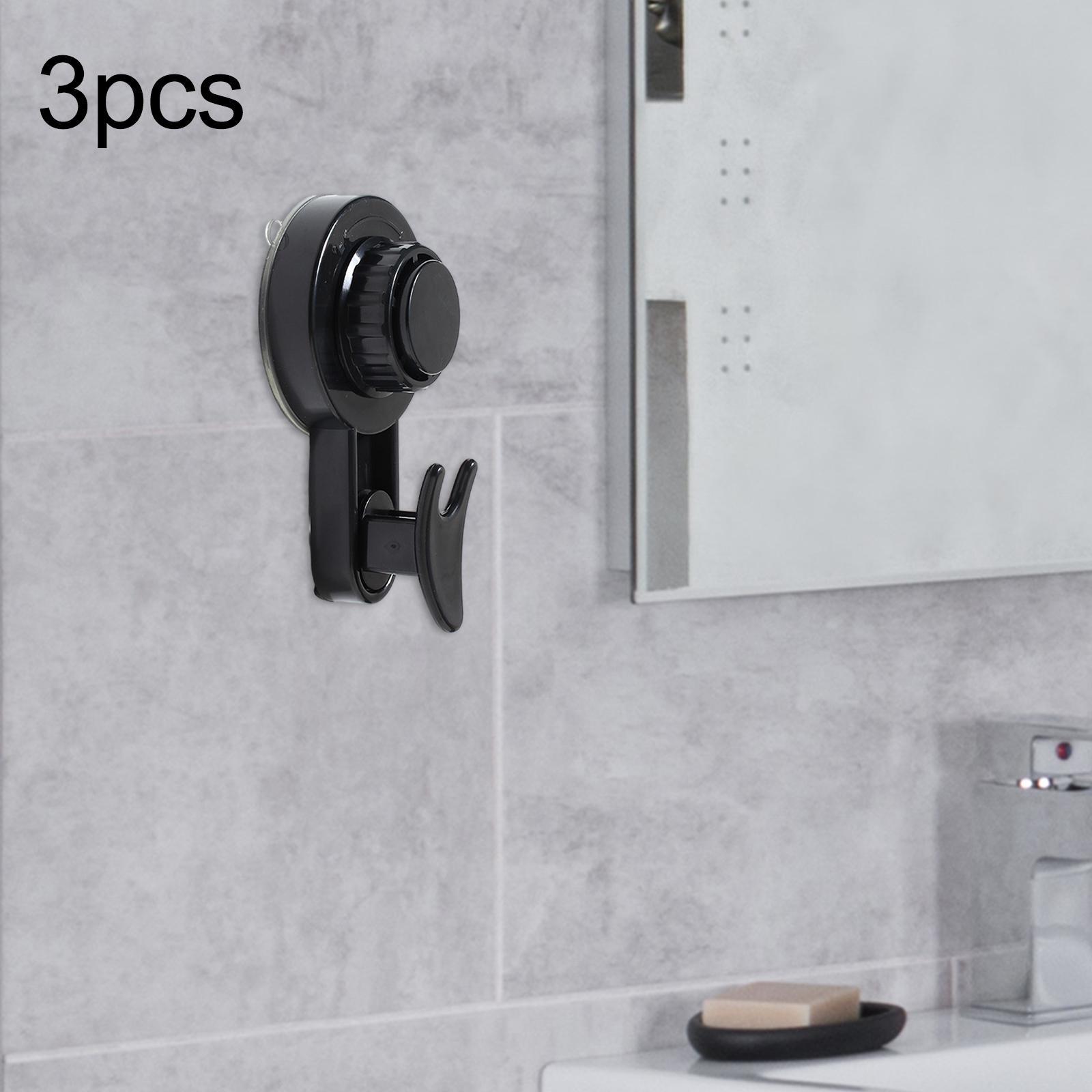 Suction Hooks Bath Towel Hooks Bath Robe Hook Holder Portable Powerful Vacuum Suction Cup Hooks Suction Hanger for Farmhouse