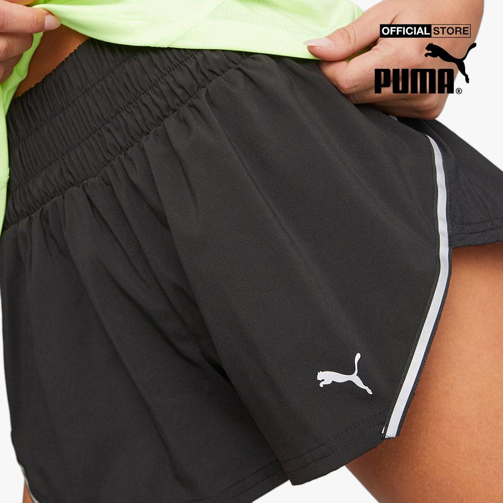 PUMA - Quần shorts chạy bộ nữ RUN Woven 3&quot; 523288-0