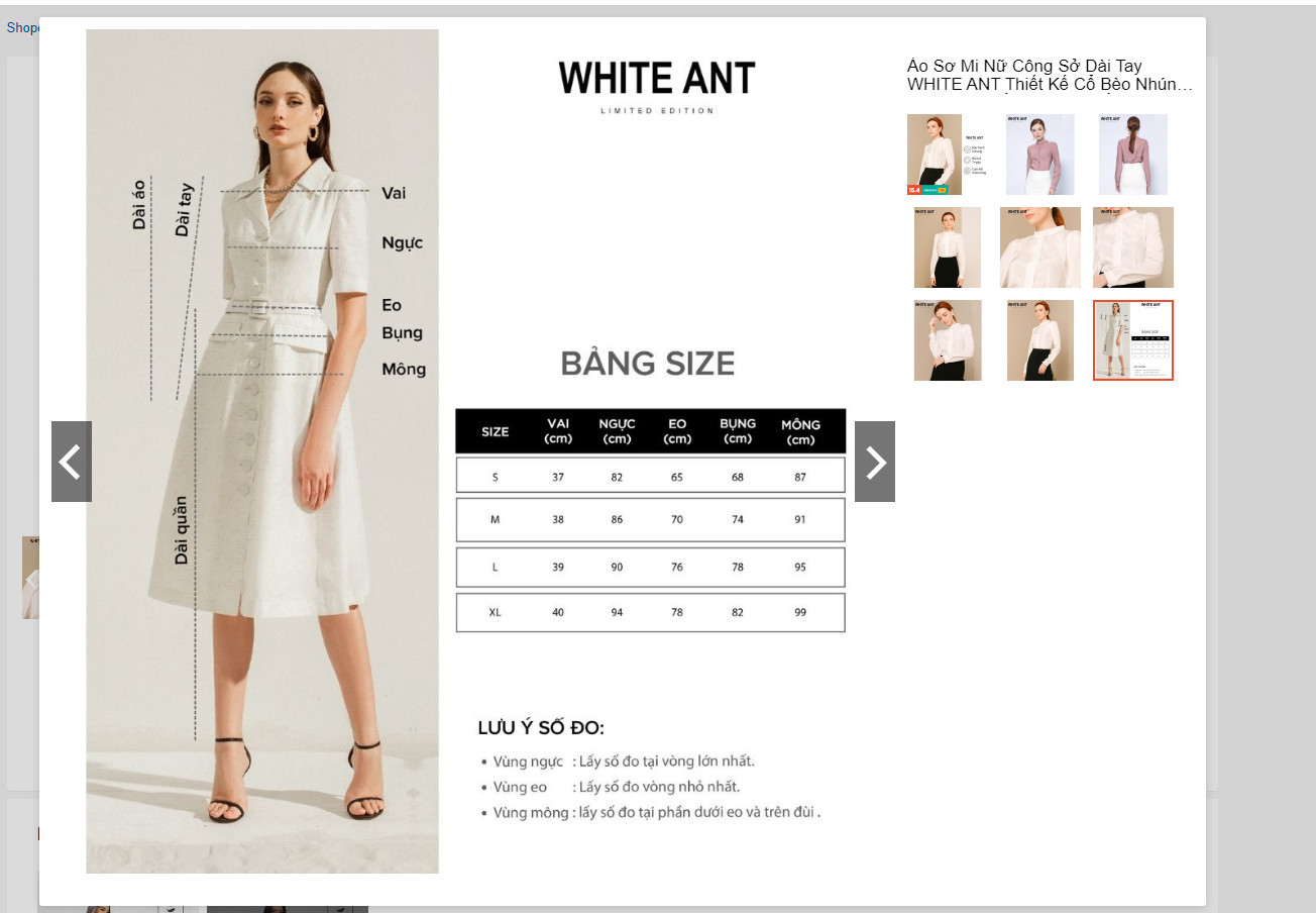 Chân váy bút chì phối cạp bản lớn Nữ White Ant 110101006D