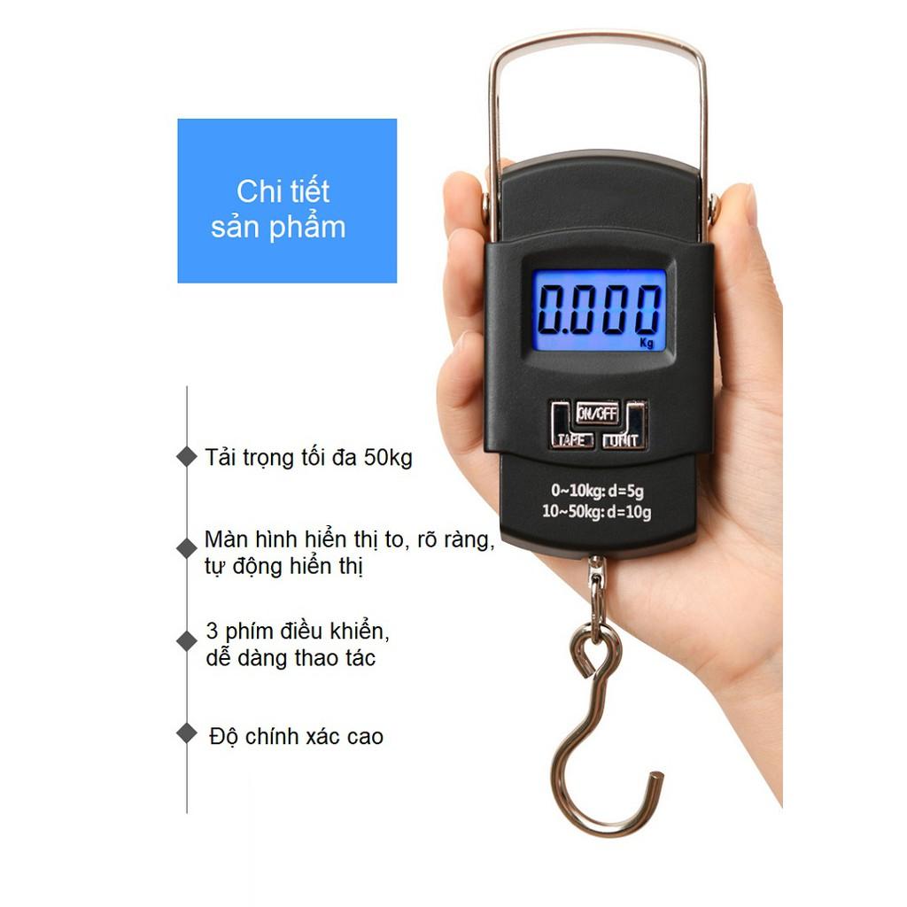 Cân móc điện tử hiển thị màn LED 50kg/5g S50KGM