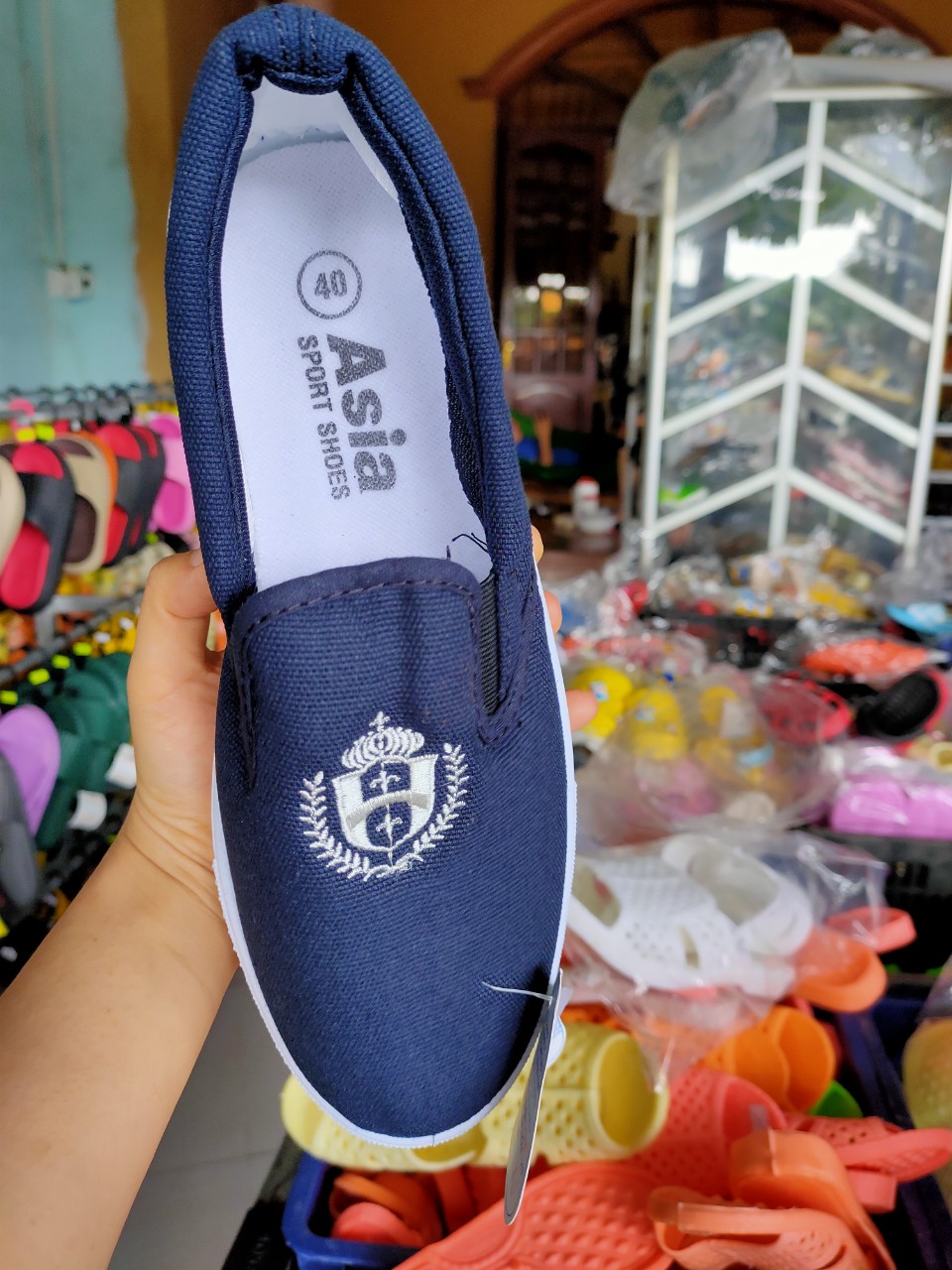 Giày xỏ nam,giày lười chính hãng A.sia