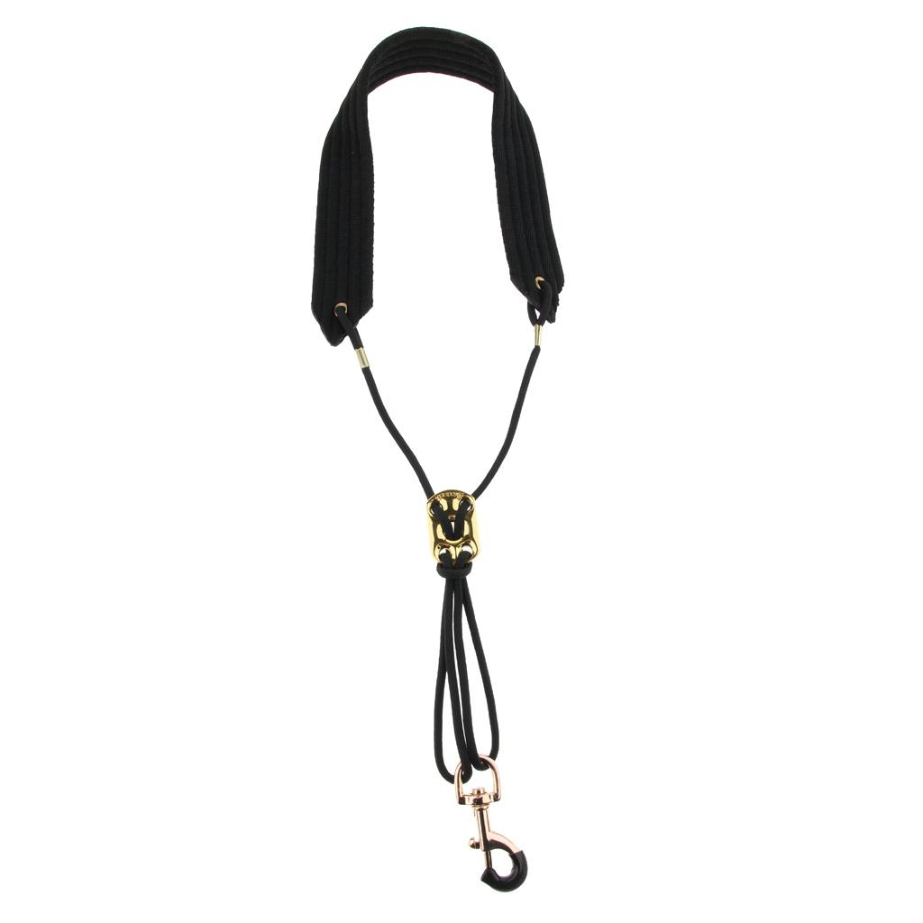 Sunnimix Điều Chỉnh Saxophone Dây Đeo Cổ Cho Nhạc Cụ Hơi Phần
