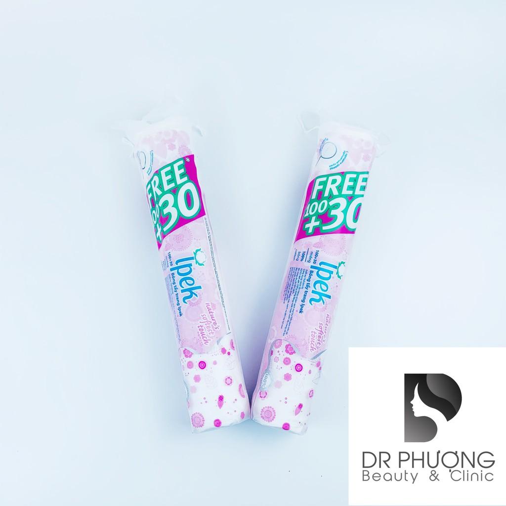 Bông tẩy trang cotton Ipek Thỗ Nhĩ Kì 80 miếng