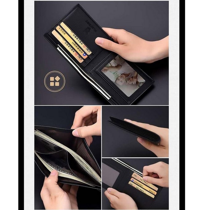 Xả hàng COMBO VÍ + THẮT LƯNG có TÚI HỘP ĐỰNG Y HÌNH