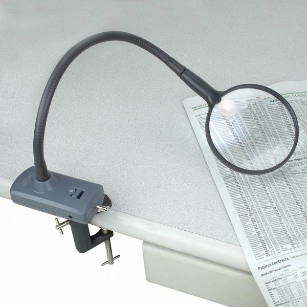 Kính lúp để bàn Carson MagniFlex CL-65 2x - Hàng chính hãng