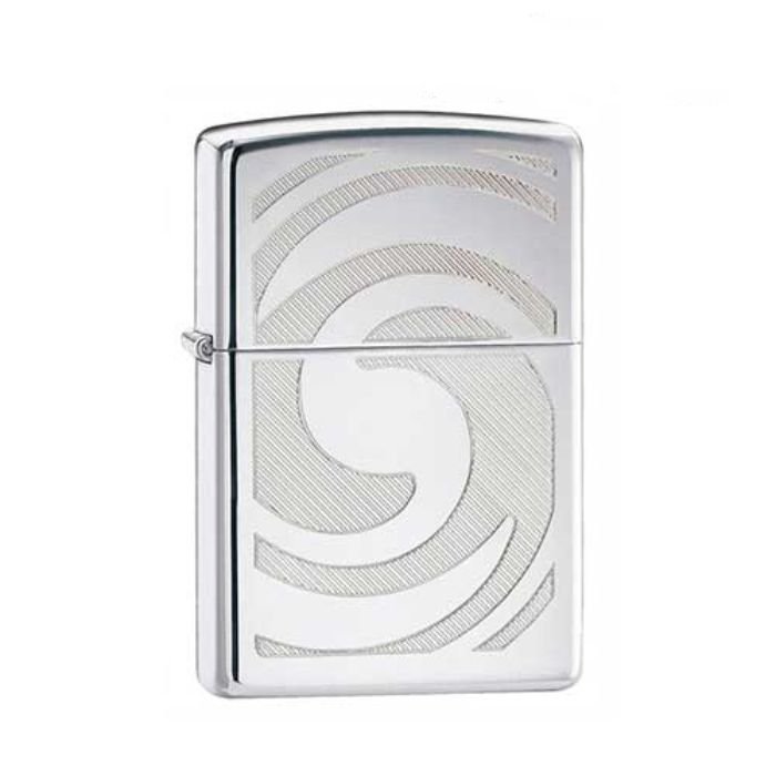 Bật Lửa Zippo 3d Abstract High Polished Chrome Chính Hãng Usa