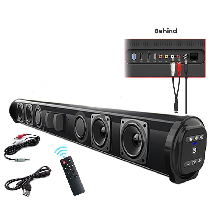 Hệ thống loa thanh âm thanh Bluetooth không dây Âm thanh vòm siêu trầm Âm thanh nổi vòm có dây Máy chiếu TV BS10,BS28A,BS28B mạnh mẽ Màu sắc: BS-10