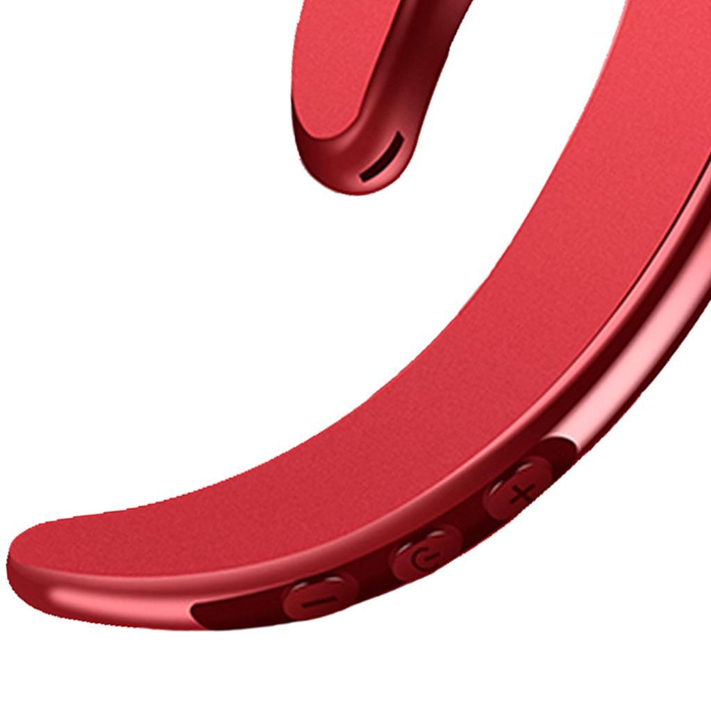 2 Pieces Bluetooth Bone Conduction Headphones Wireless Earphone Headset Mic