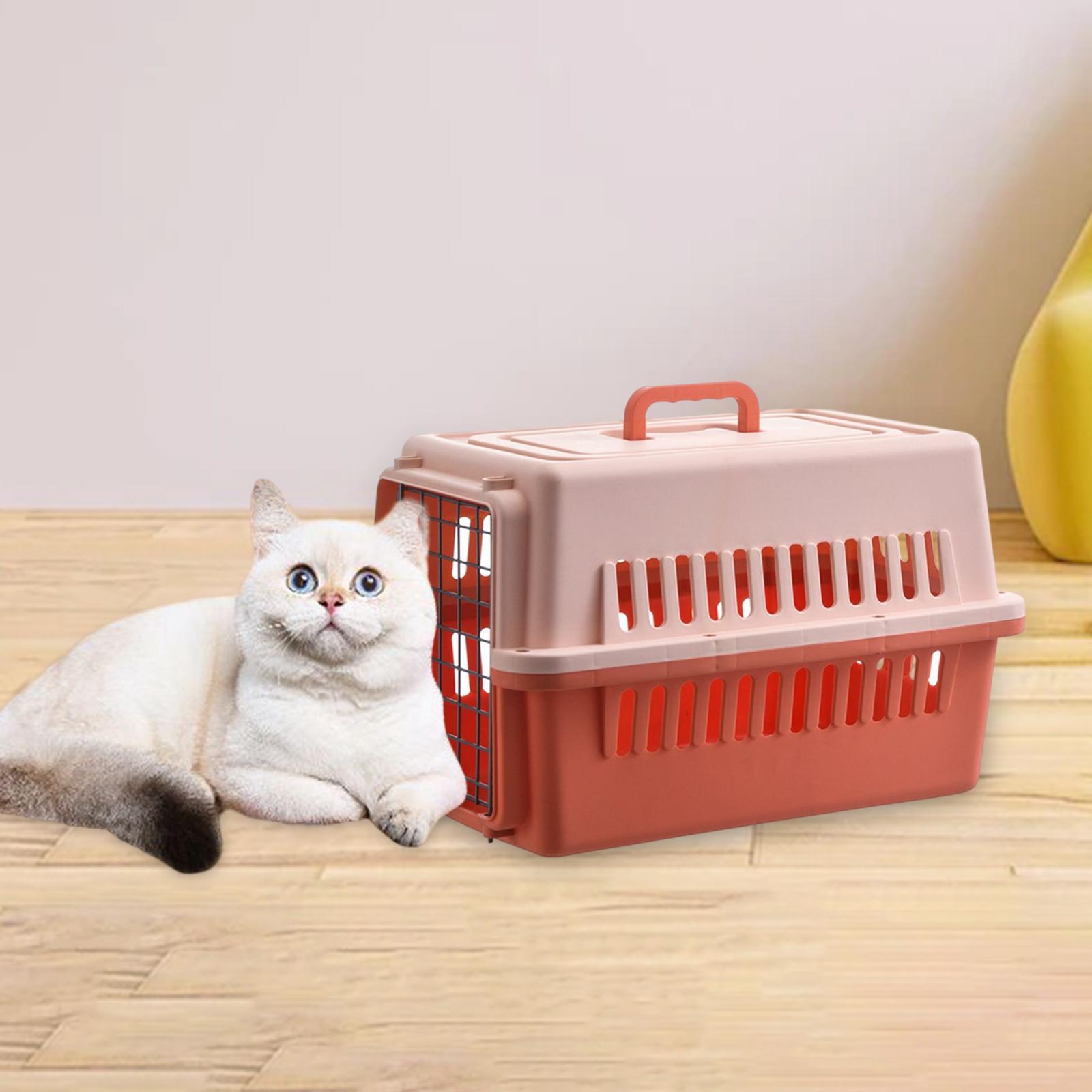 Dog Travel Kennel Nest Tote Organizer Cage Hard Sided Pet Carrier for Cats