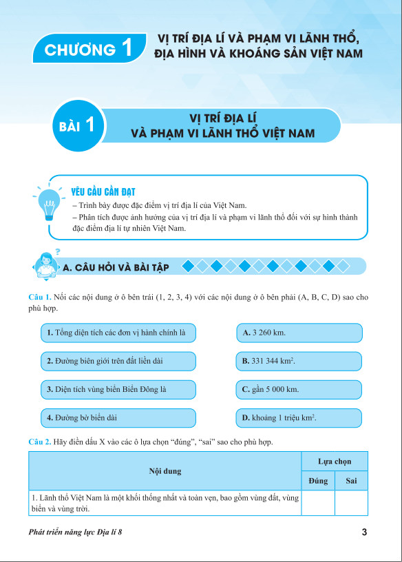 Sách - Phát Triển Năng Lực Địa Lí Lớp 8 - ndbooks