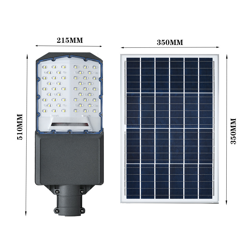 Đèn năng lượng mặt trời 1000w- cao áp hình bàn chải 2 mặt, siêu bền, dễ lắp đặt- K1548