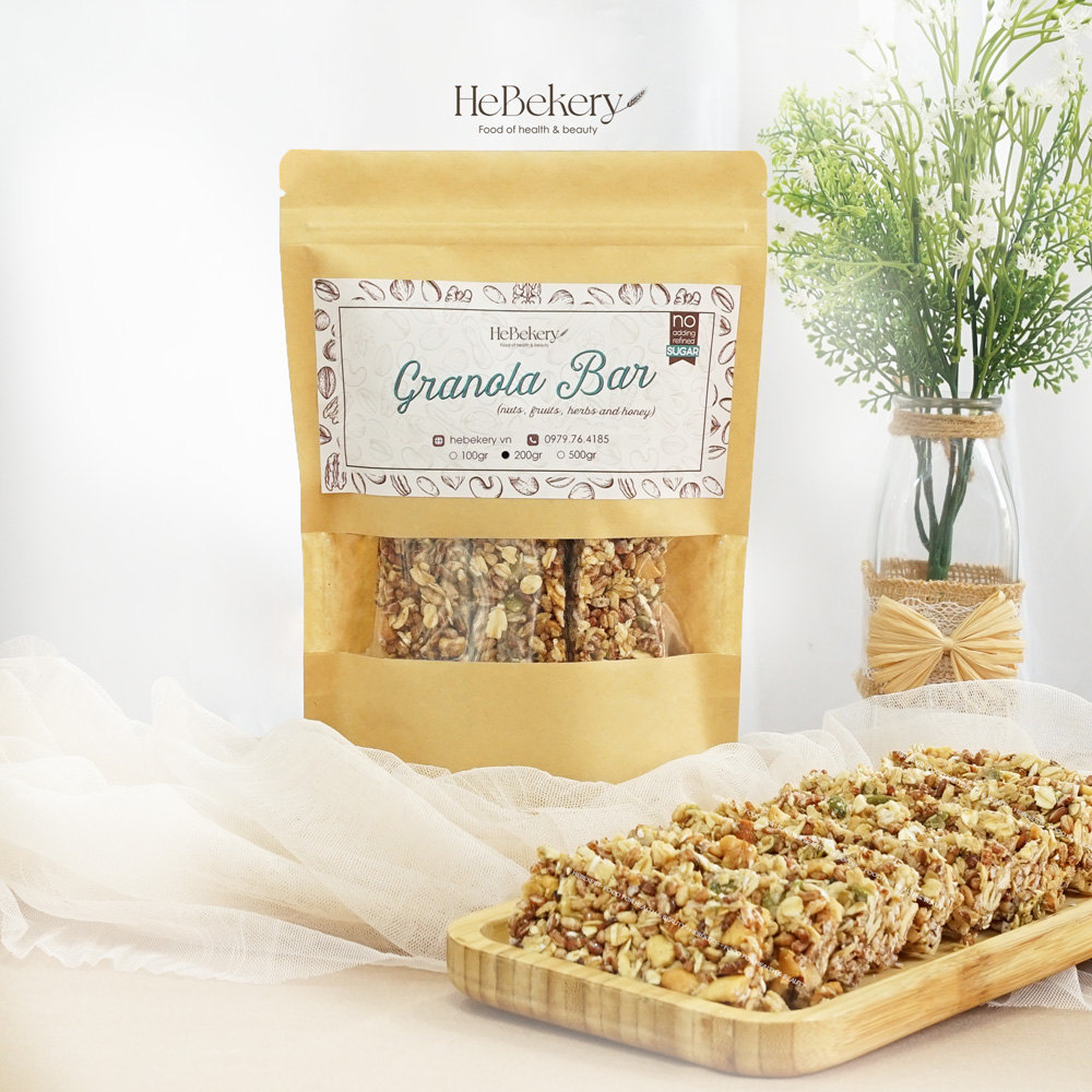 Granola Vị Truyền Thống - Dạng Thanh