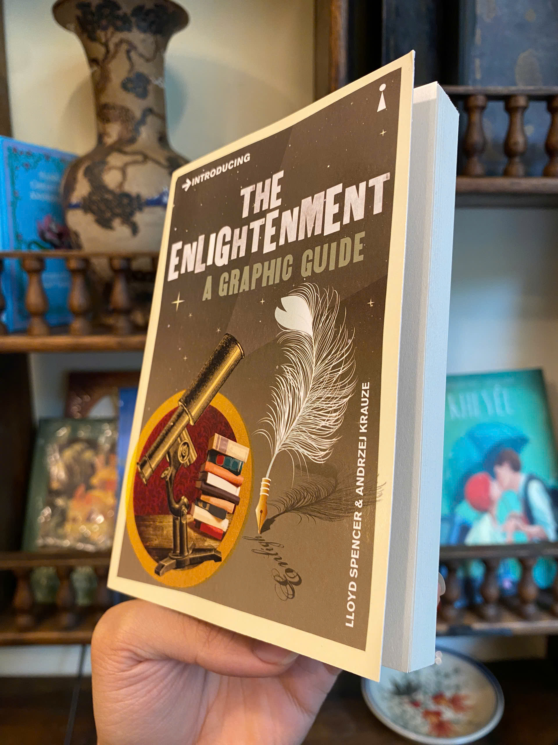 Sách - Introducing The Enlightenment: A Graphic Guide by Lloyd Spencer | Philosophy Nonfiction