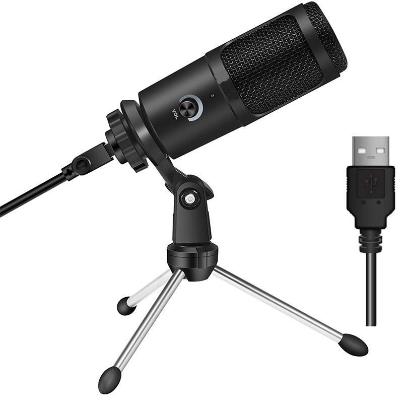 Micrô ghi âm USB Studio, Micro đến Tụ điện cho PC, PS4, Mac, Windows