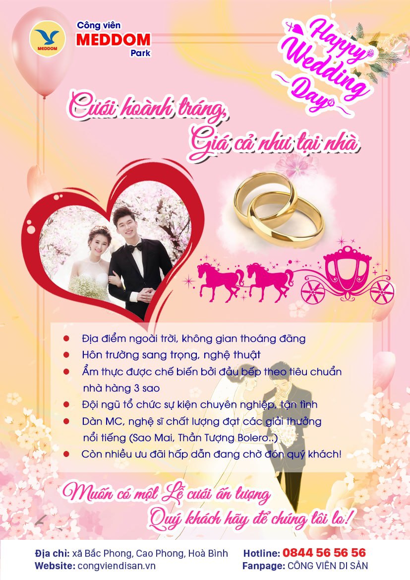 Evoucher - Vé chụp ảnh cưới - Công viên Di sản