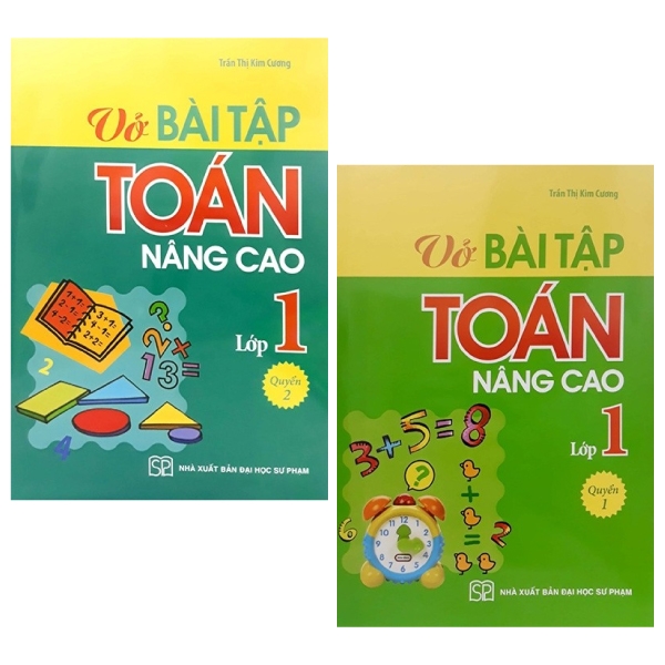 Combo Vở Bài Tập Toán Nâng Cao Lớp 1 - Tập 1 Và 2 (Tái Bản 2019) (Bộ 2 Tập)