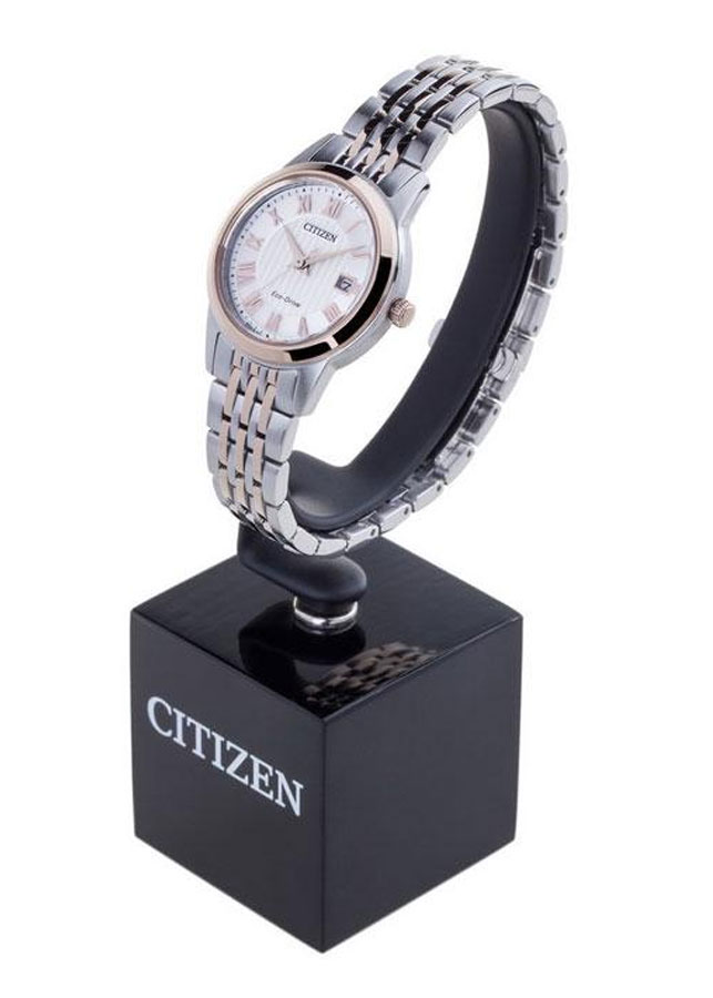 Đồng Hồ Nữ Citizen Dây Thép Không Gỉ FE1084-51A - Mặt Trắng (Sapphire)