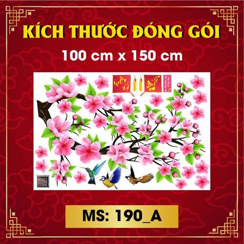 DECAL TRANG TRÍ TẾT 2023 COMBO SỐ 74