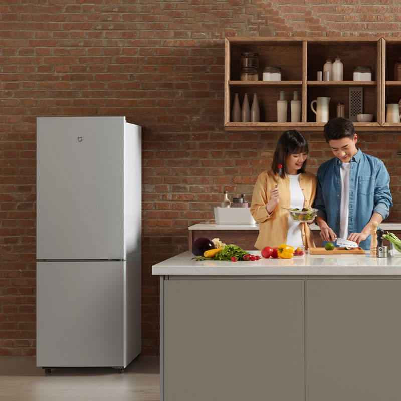 - Tủ Lạnh Hai Cánh Xiaomi Mijia 185L – Siêu Tiết Kiệm Điện Tự Động Bù Nhiệt Độ, Tiết Kiệm Điện - Hàng Nhập Khẩu