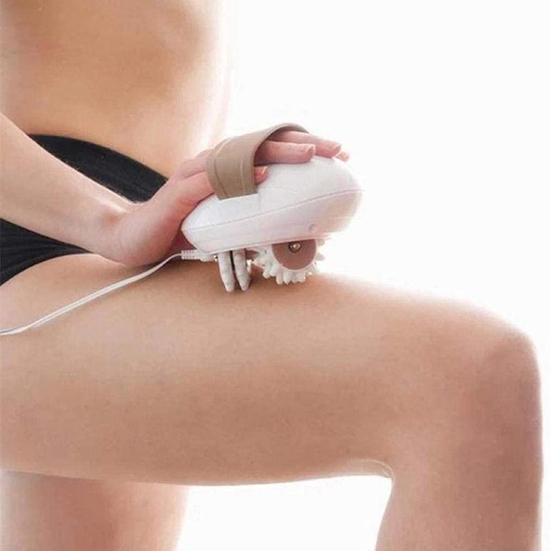 (Hàng Mới Về) Máy Massage Toàn Thân Cầm Tay Mini 3d Đốt Cháy Mỡ Thừa Cho Mặt / Cổ / Chân / Toàn Thân