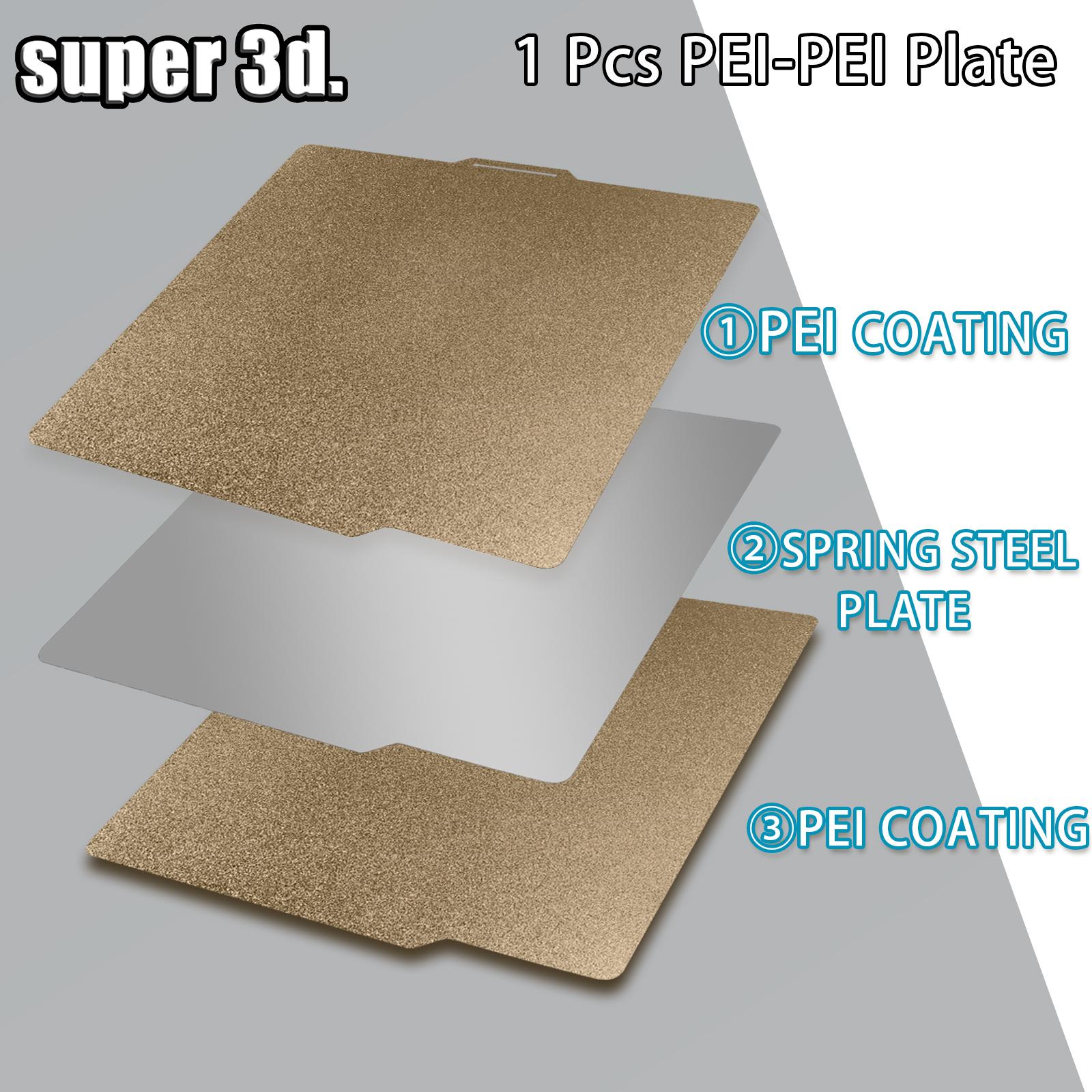 Double Side Build Tấm kết cấu PEI mịn PEO PET /TIẾP THE
